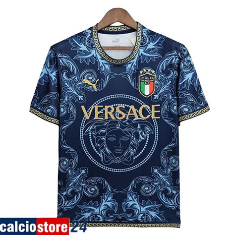 maglia italia calcio versace|Maglia Italia x Versace Blue 2022/2023 .